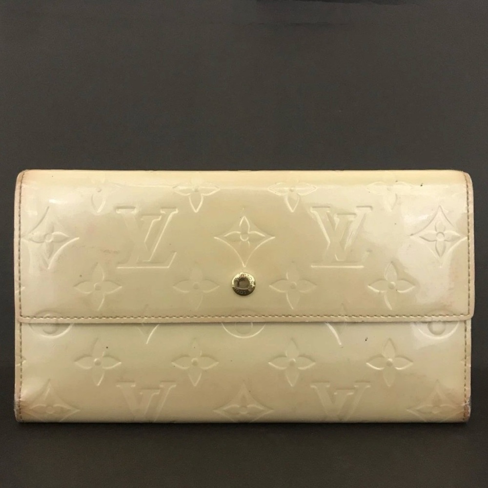 Louis Vuitton Beige Monogram Wallet